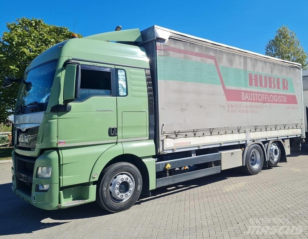 MAN 26.440 / 7.4m / LIFT Kayar tenteli kamyonlar