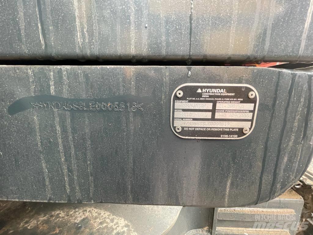 Hyundai R210 Paletli ekskavatörler