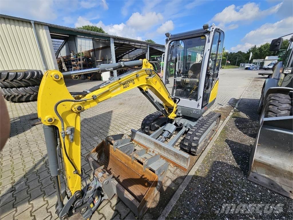 Wacker ET 24 Mini ekskavatörler, 7 tona dek