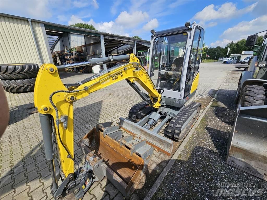 Wacker ET 24 Mini ekskavatörler, 7 tona dek