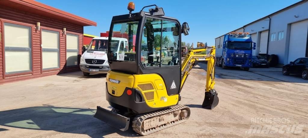 Yanmar SV 16 Mini ekskavatörler, 7 tona dek