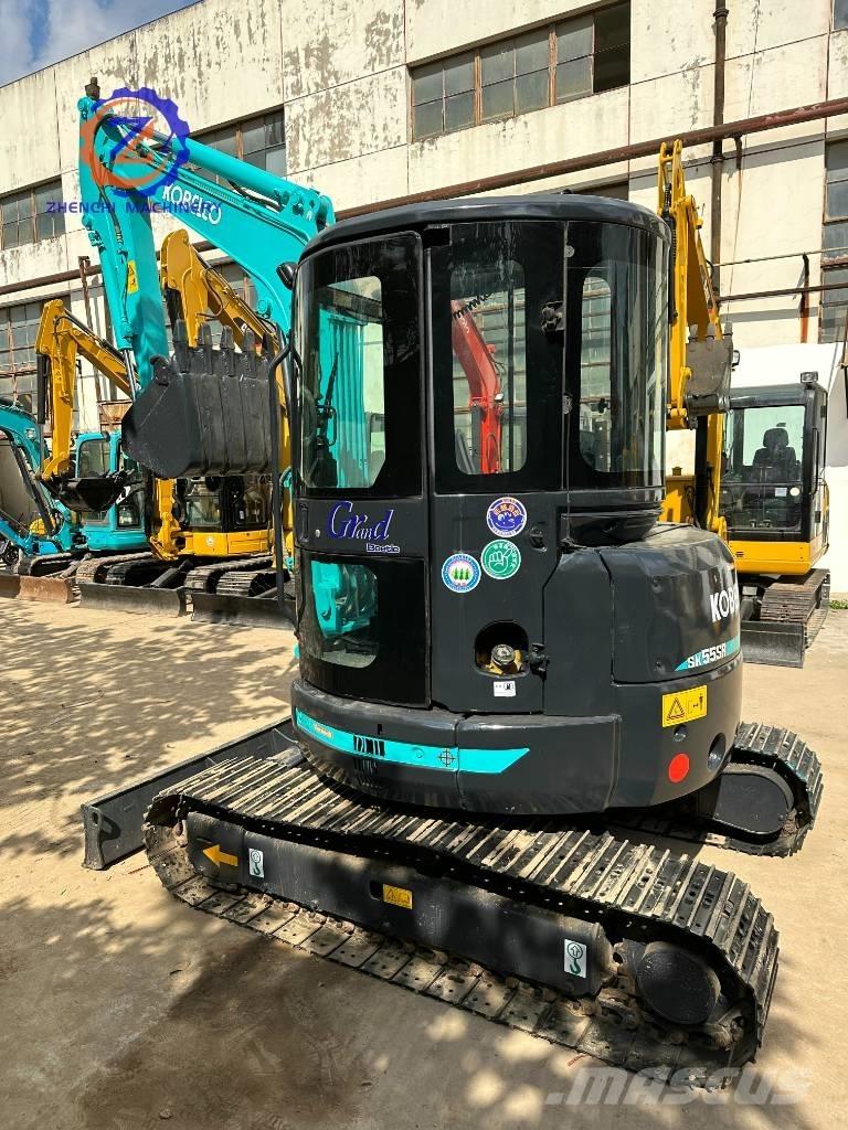 Kobelco SK 55 SR Mini ekskavatörler, 7 tona dek