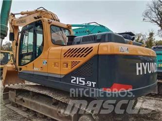 Hyundai R215-9T Lastik tekerli ekskavatörler