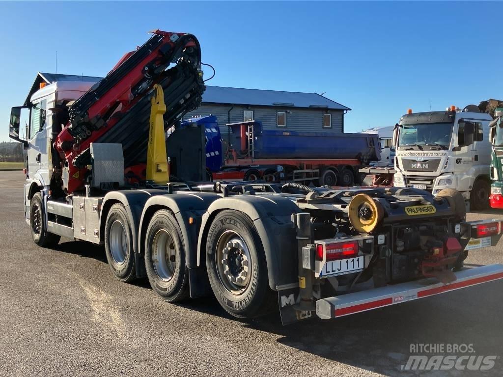 MAN TGS 35.510 Araç üzeri vinçler