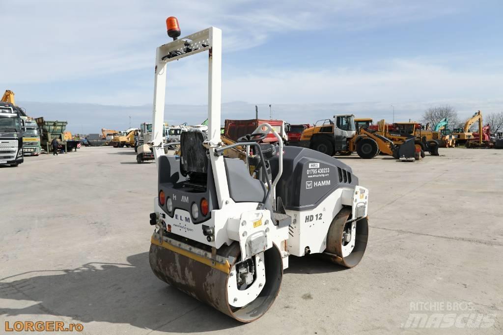 Hamm HD 12 VV Çift tamburlu silindirler