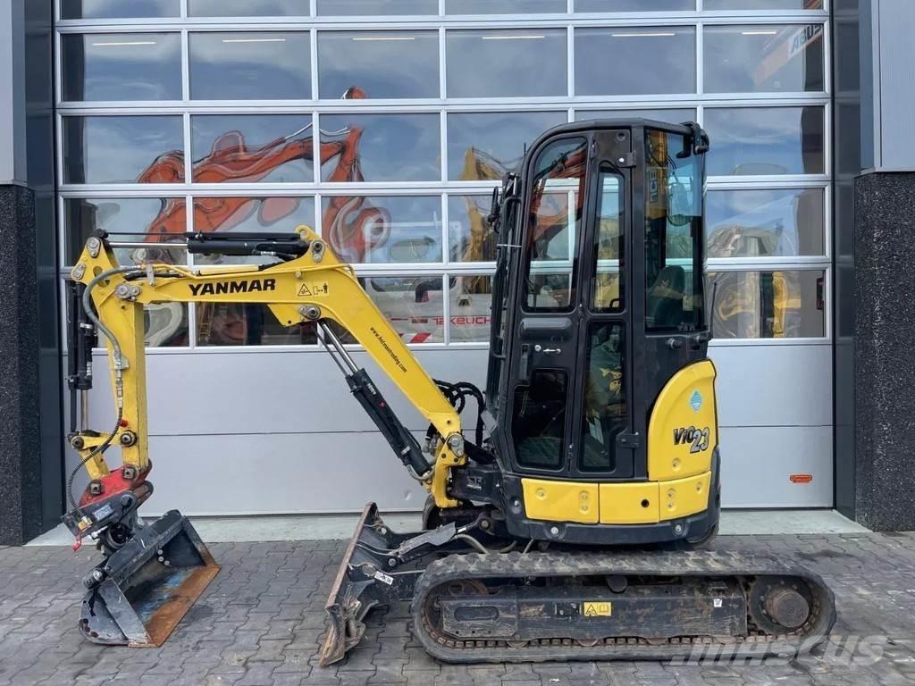 Yanmar Vio23-6 Mini ekskavatörler, 7 tona dek