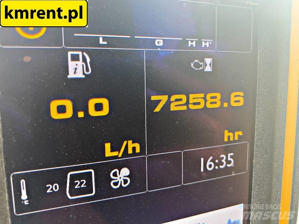JCB JS 145 Lastik tekerli ekskavatörler