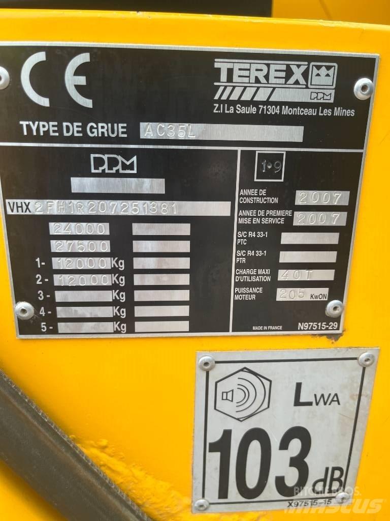 Terex Demag AC 35-L Arazi Tipi Vinçler (RT)