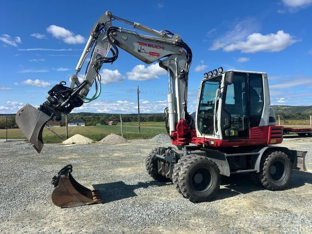 Takeuchi TB 295 W Lastik tekerli ekskavatörler