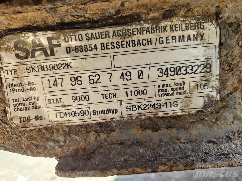 SAF SKRB9022K Akslar