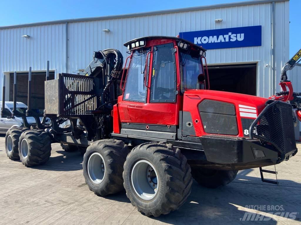 Komatsu 855 Tomruk yükleyici traktörler