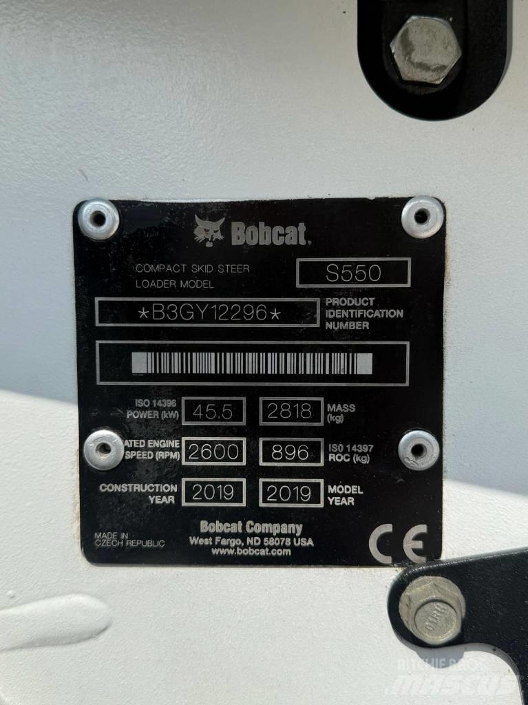 Bobcat S 550 Skid steer loderler