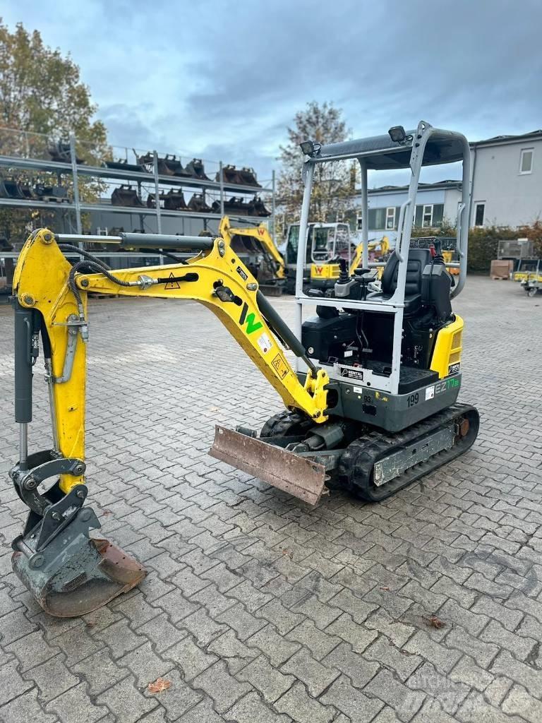 Wacker Neuson EZ17e Paletli ekskavatörler