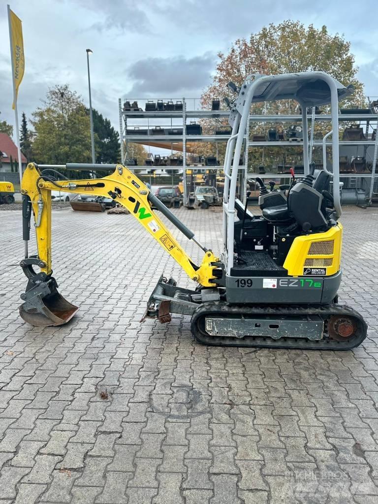 Wacker Neuson EZ17e Paletli ekskavatörler