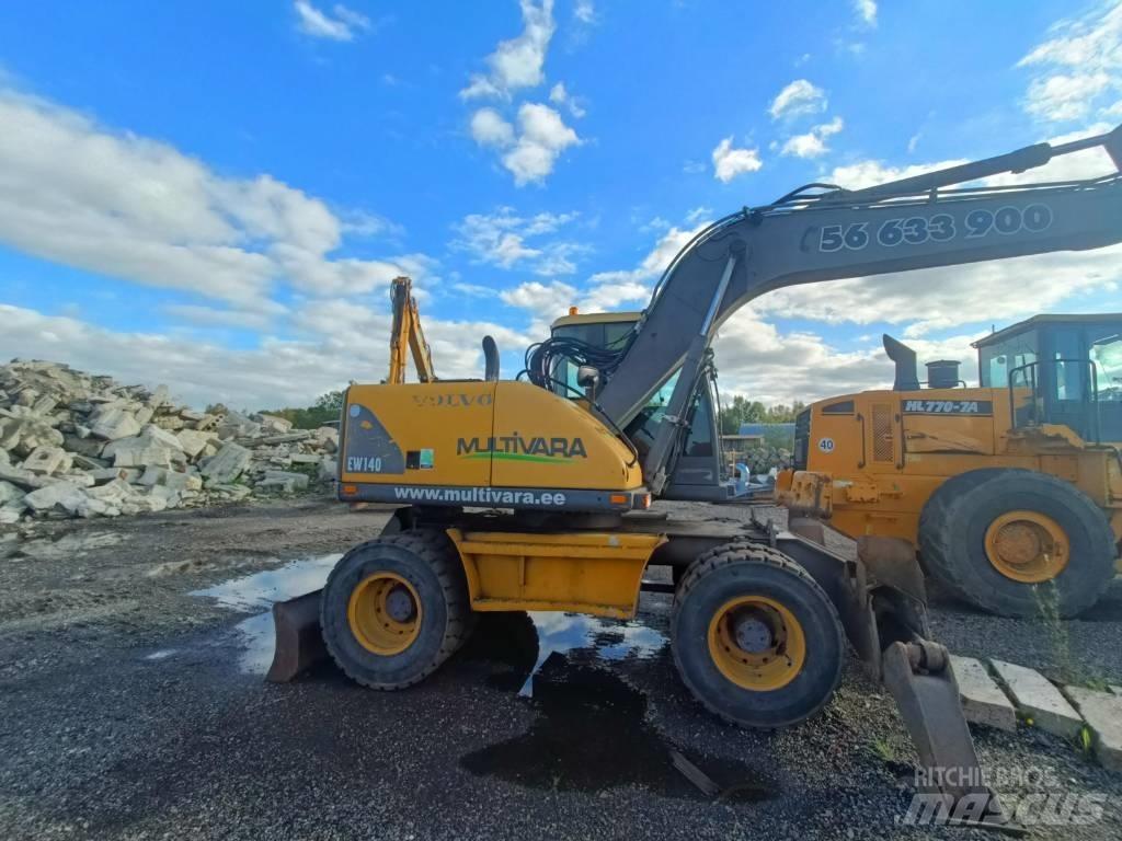Volvo EW 140 Lastik tekerli ekskavatörler
