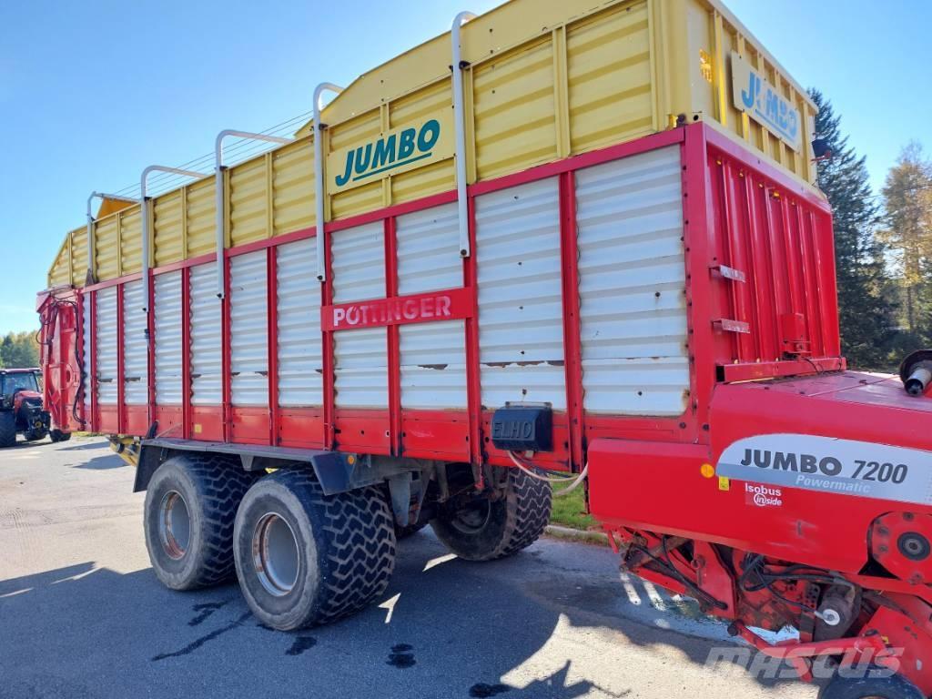 Pöttinger Jumbo 7200 Kendi yükler römorklar