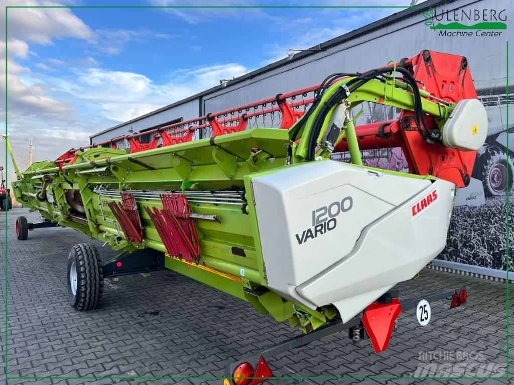 CLAAS Vario 1200 Biçerdöver kafaları