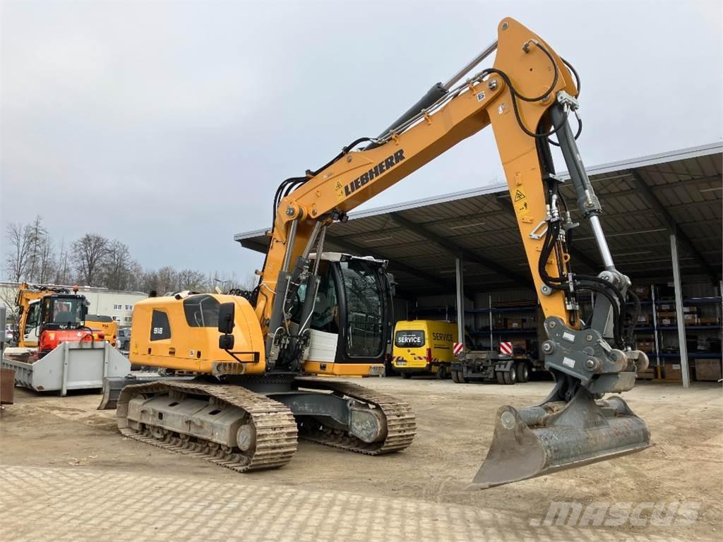 Liebherr R918 Paletli ekskavatörler