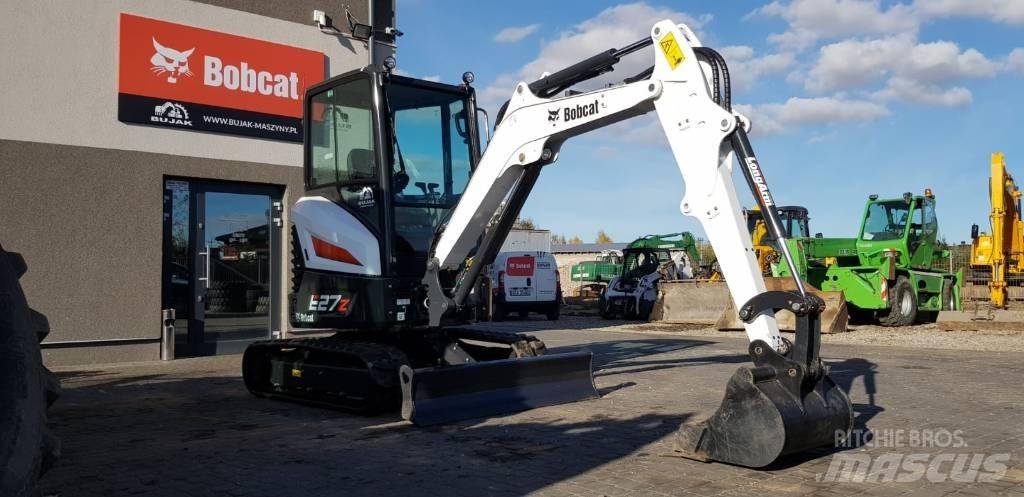 Bobcat E 27Z Mini ekskavatörler, 7 tona dek