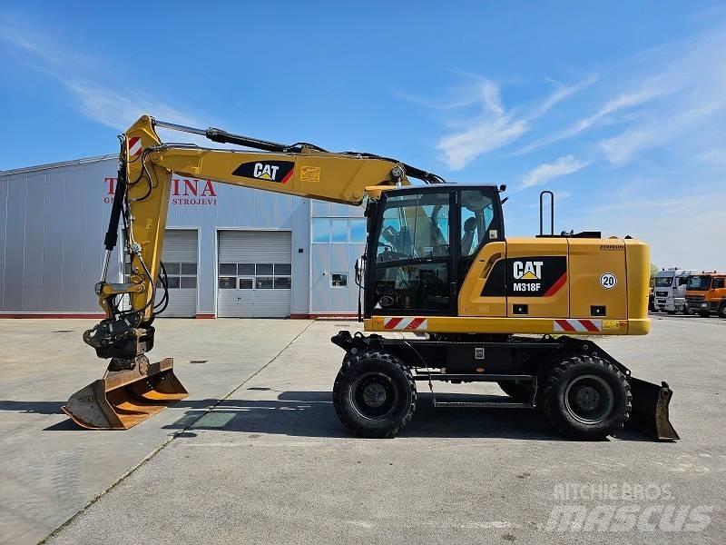 CAT M 318 F Lastik tekerli ekskavatörler