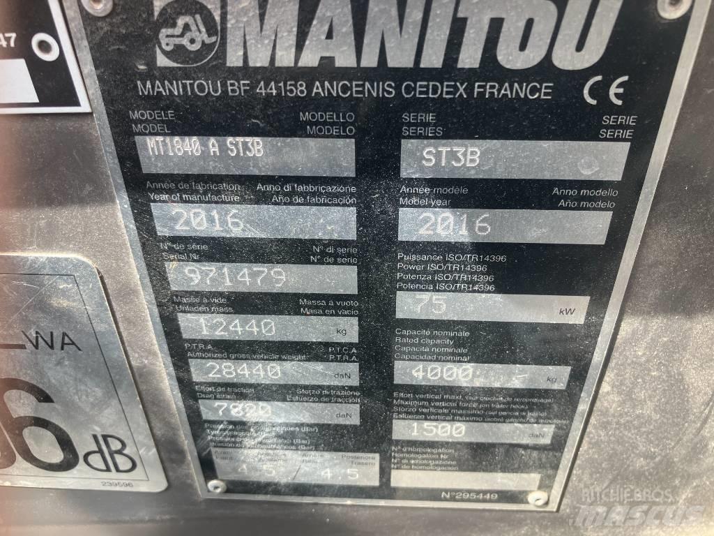 Manitou MT 1840 A Teleskopik yükleyiciler
