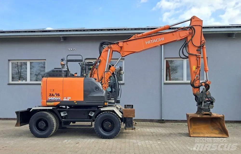 Hitachi ZX 145 W-6 Lastik tekerli ekskavatörler