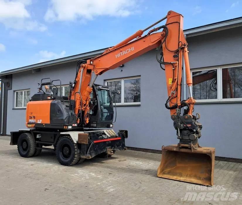 Hitachi ZX 145 W-6 Lastik tekerli ekskavatörler