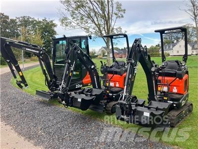 Eurocomach 12ZT Mini ekskavatörler, 7 tona dek