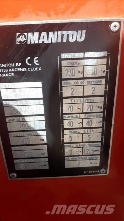 Manitou 150 AET Körüklü personel platformları