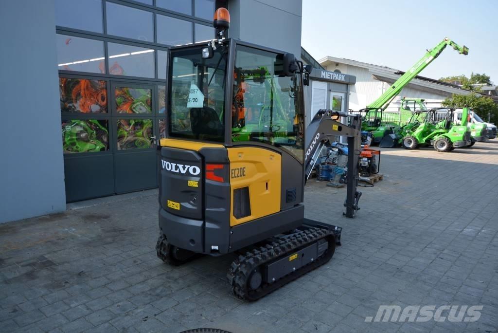 Volvo EC 20 E Mini ekskavatörler, 7 tona dek