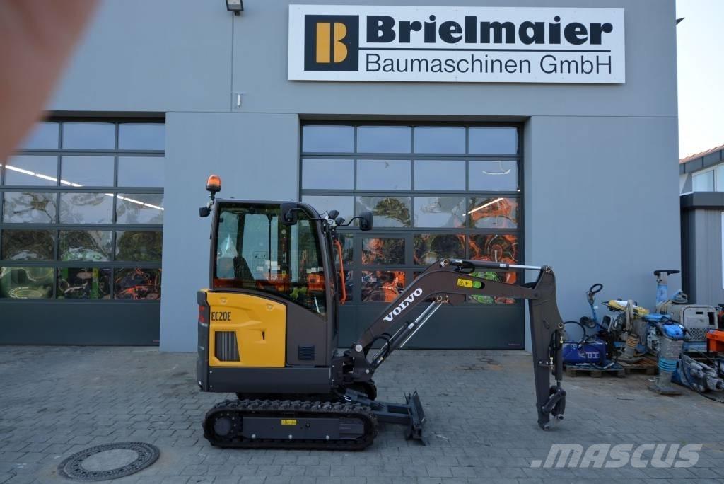 Volvo EC 20 E Mini ekskavatörler, 7 tona dek