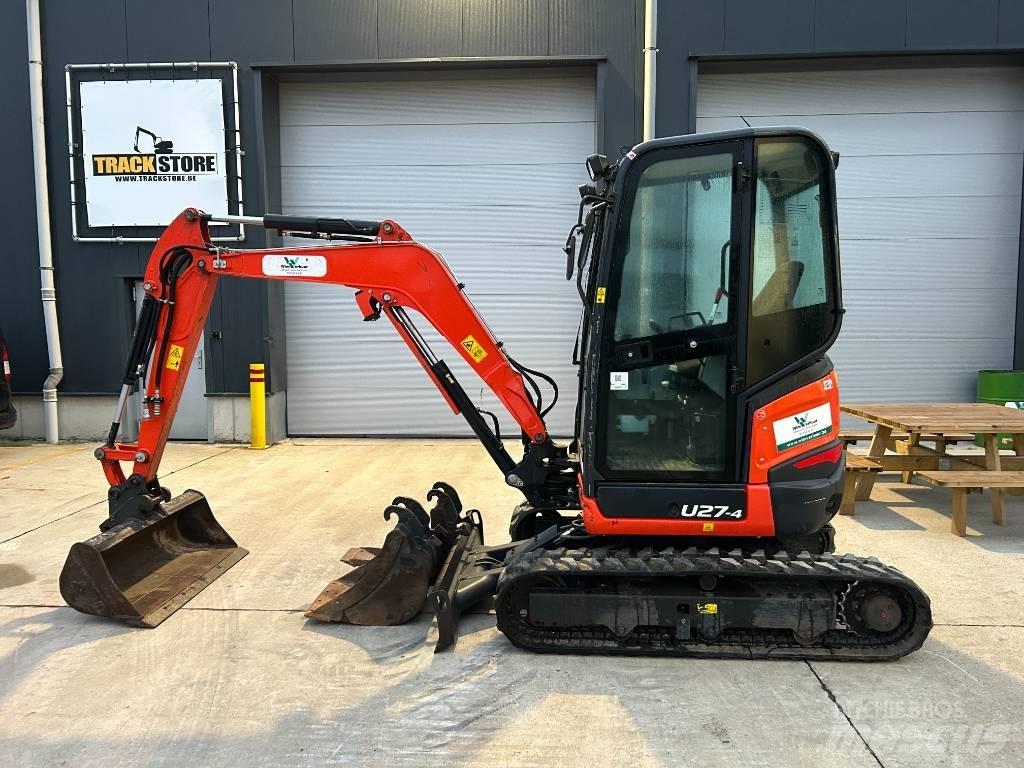 Kubota U 27-4 Mini ekskavatörler, 7 tona dek