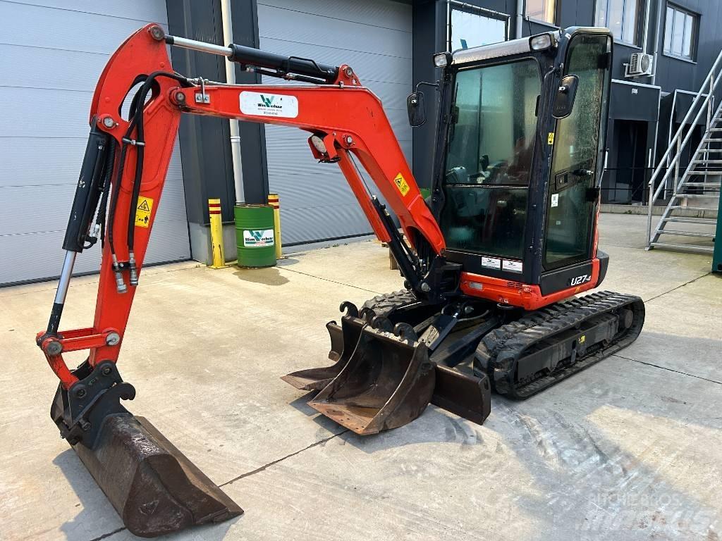 Kubota U 27-4 Mini ekskavatörler, 7 tona dek