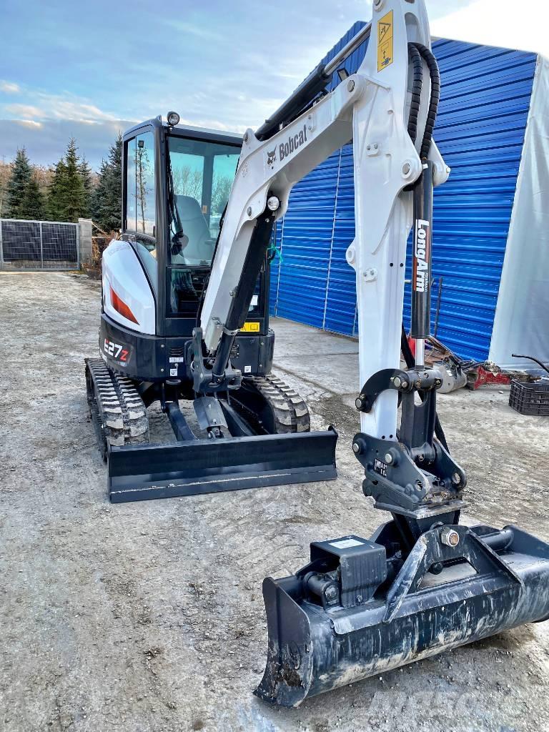 Bobcat E 27z Mini ekskavatörler, 7 tona dek