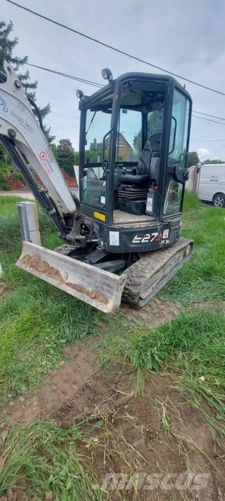 Bobcat E 27z Mini ekskavatörler, 7 tona dek