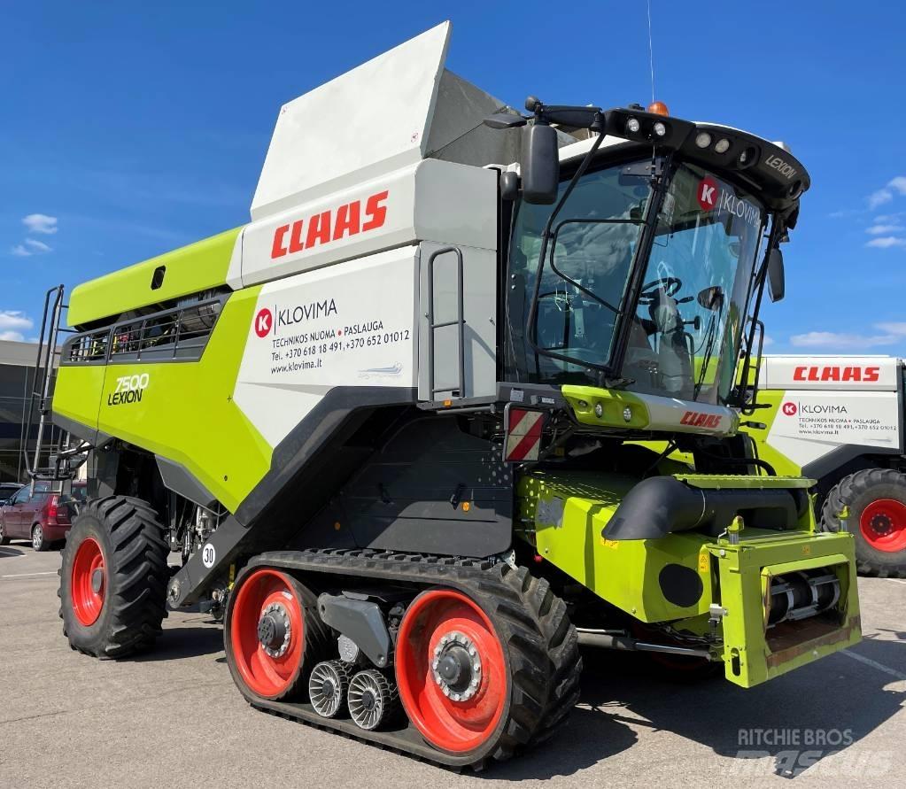 CLAAS Lexion 7500 TT Biçerdöverler