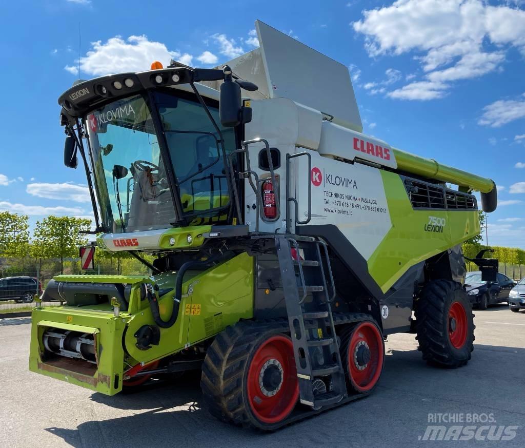 CLAAS Lexion 7500 TT Biçerdöverler