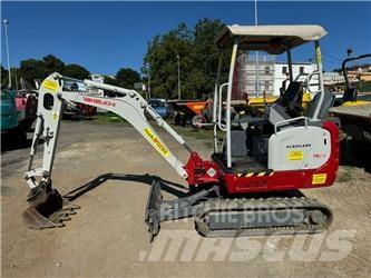 Takeuchi TB216 Mini ekskavatörler, 7 tona dek