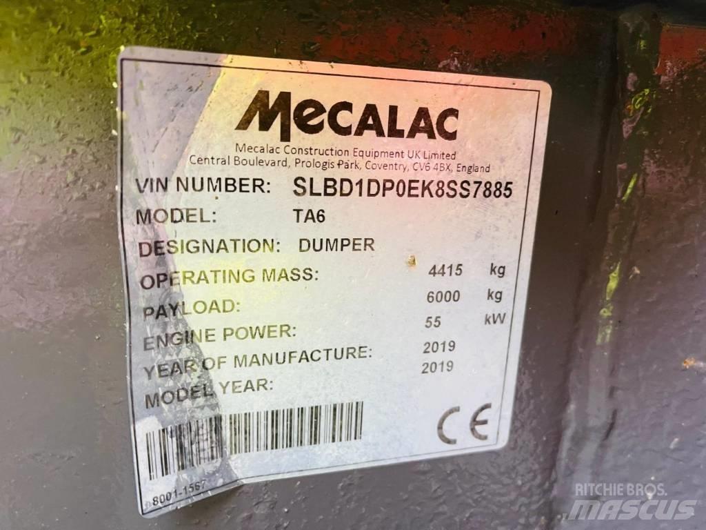 Mecalac TA 6 Belden kirma kamyonlar