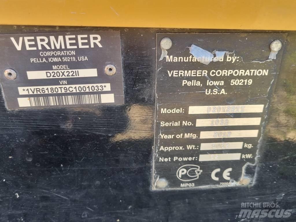 Vermeer D20x22II Yatay sondaj makineleri