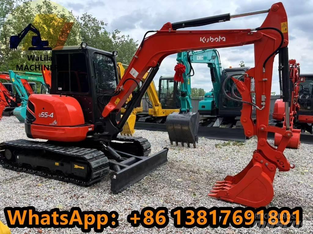Kubota U 55 Mini ekskavatörler, 7 tona dek