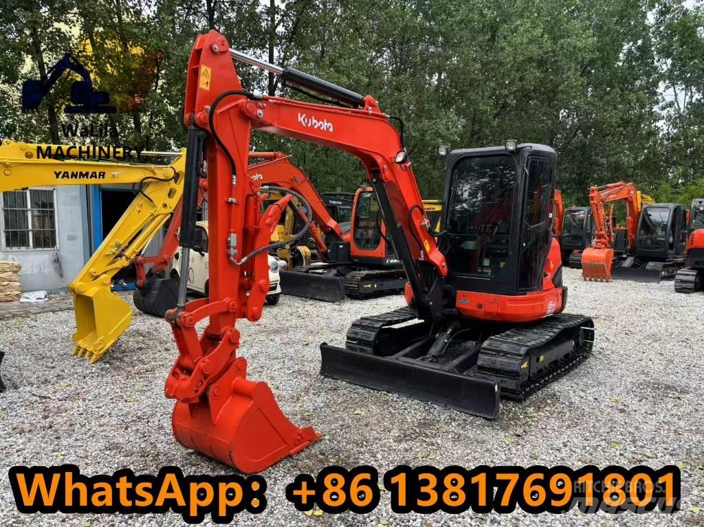 Kubota U 55 Mini ekskavatörler, 7 tona dek
