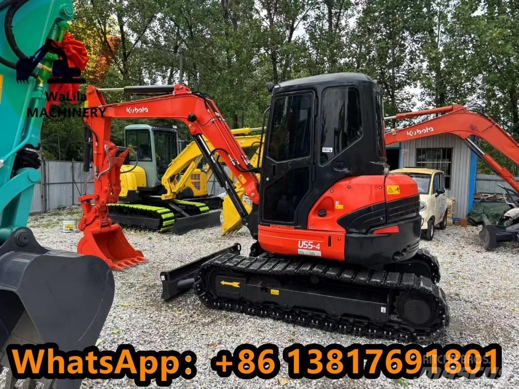 Kubota U 55 Mini ekskavatörler, 7 tona dek