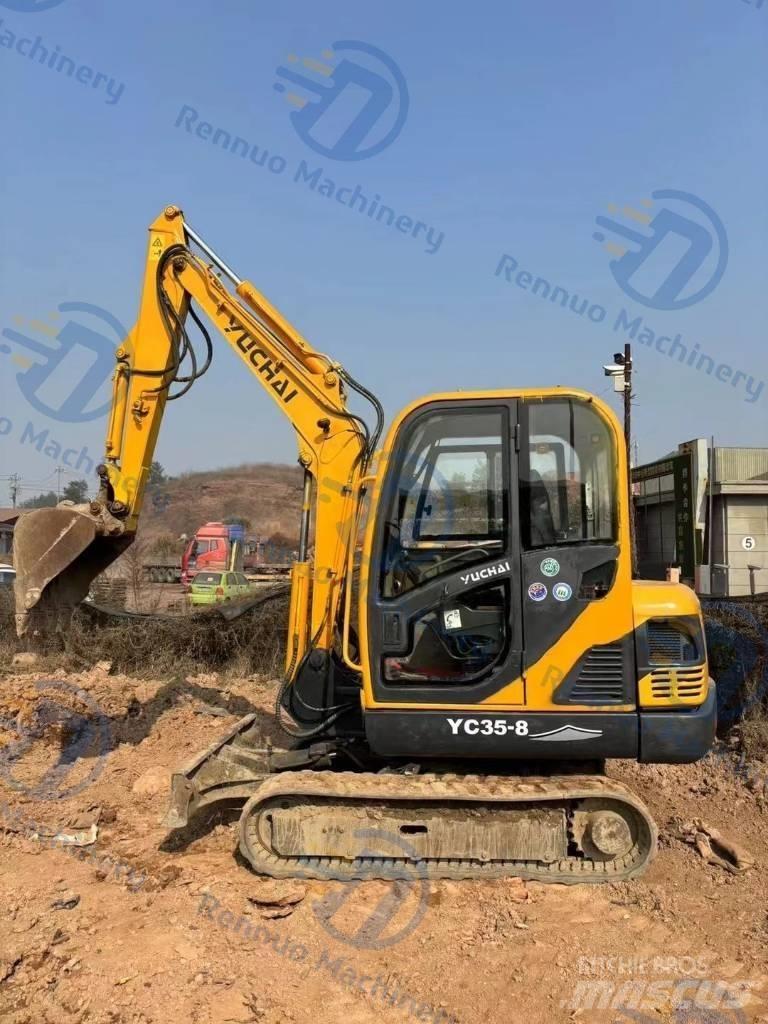 Yuchai YC35 Mini ekskavatörler, 7 tona dek