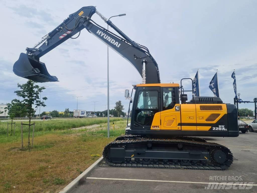 Hyundai HX220AL Paletli ekskavatörler