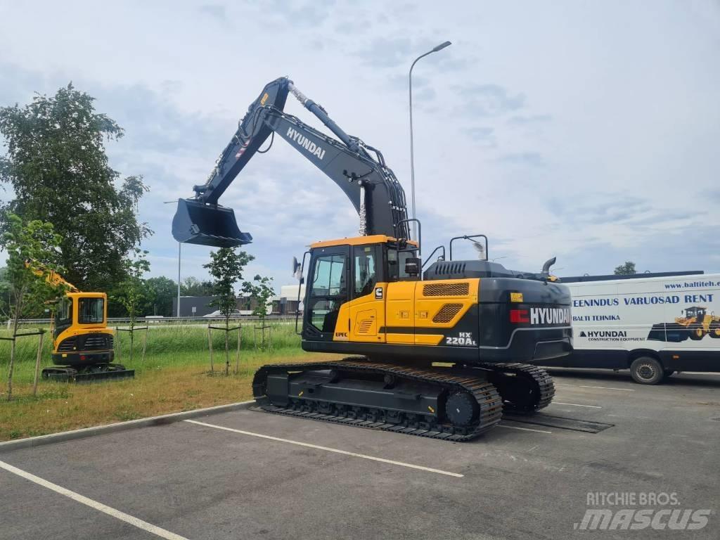 Hyundai HX220AL Paletli ekskavatörler