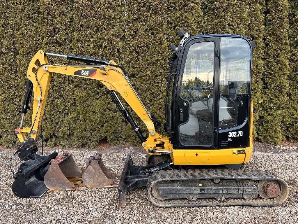 CAT 302.7D CR Mini ekskavatörler, 7 tona dek