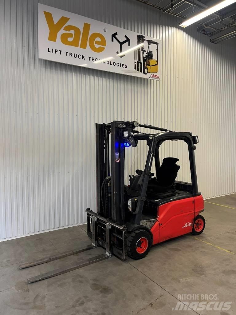 Linde E 20 PL-01 Elektrikli forkliftler