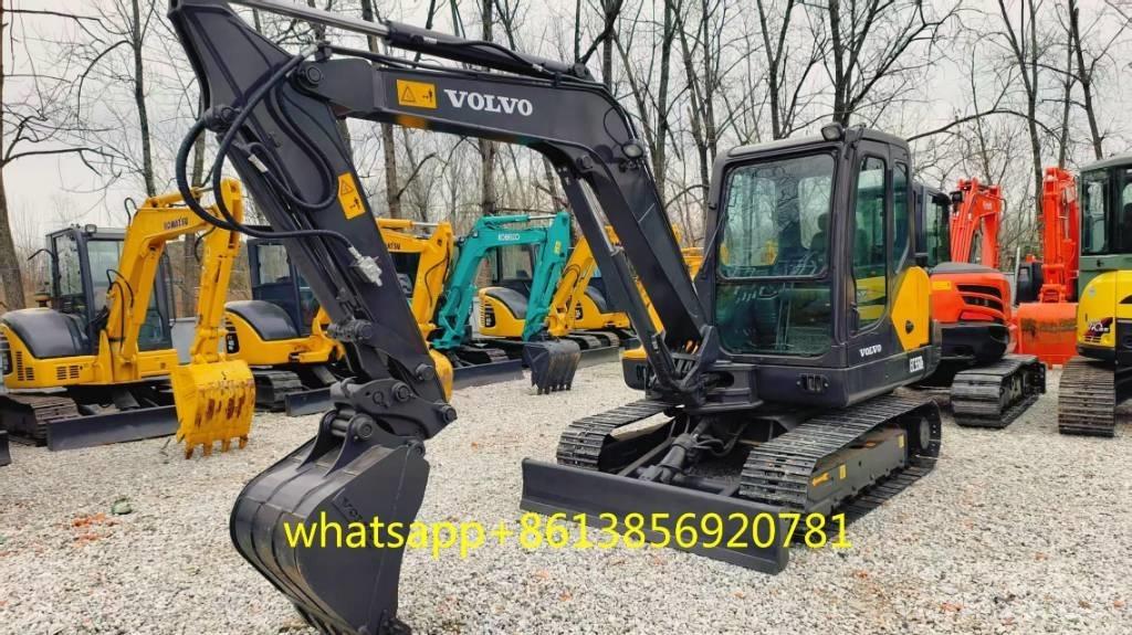 Volvo EC 55 Mini ekskavatörler, 7 tona dek