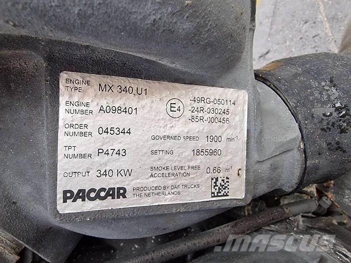  Engines MX340.U1 Diger aksam